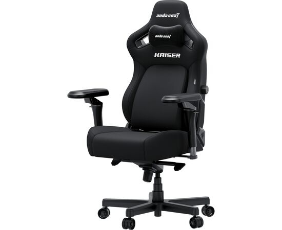 Кресло игровое Anda Seat Kaiser 4 V2 PVC Size XL Black (AD12YDDC-XLL-20-B-PV/C-03), изображение 3