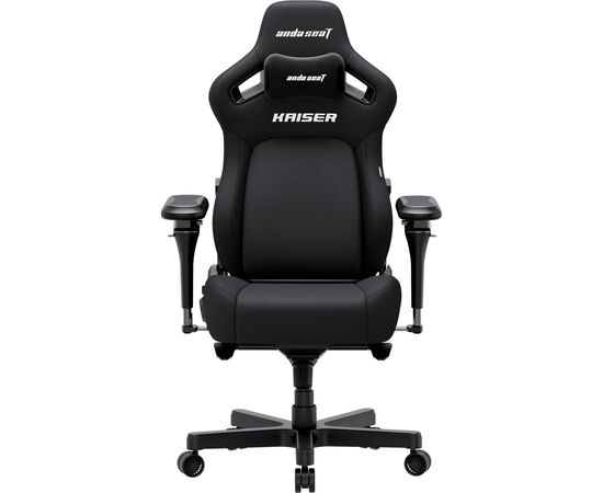 Кресло игровое Anda Seat Kaiser 4 V2 PVC Size XL Black (AD12YDDC-XLL-20-B-PV/C-03)