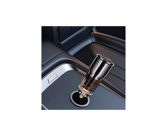 Зарядний пристрій XO 1xUSB-C PD65W + 1xUSB 30W Tarnish (CC58.tranish), зображення 5