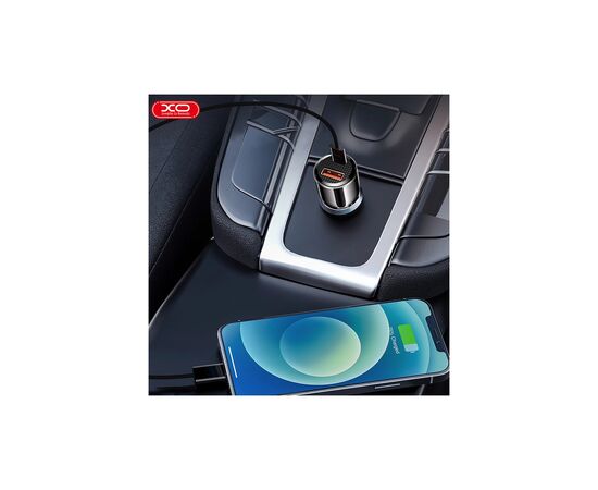 Зарядний пристрій XO 1xUSB-C PD65W + 1xUSB 30W Tarnish (CC58.tranish), зображення 6