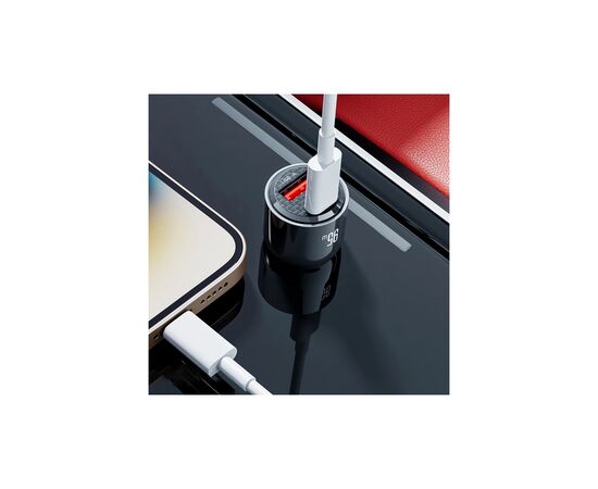 Зарядний пристрій XO 1xUSB-C PD65W + 1xUSB 30W Tarnish (CC58.tranish), зображення 7