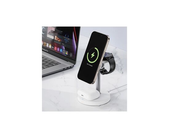 Зарядний пристрій XO Wireless 15W white (CX038.white), зображення 4