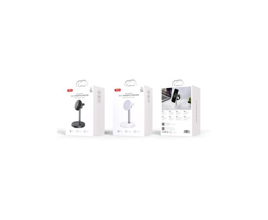 Зарядний пристрій XO Wireless 15W white (CX038.white), зображення 5