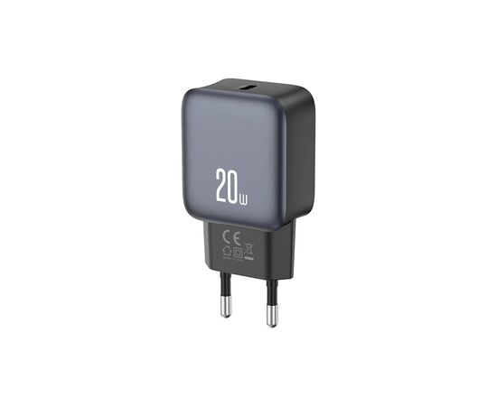 Зарядний пристрій XO USB-C PD20W Black (L153.black)
