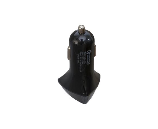 Зарядное устройство Patron USB QC3.0 3A black (PN-QC3-CAR-B), изображение 2 Зарядное устройство Patron USB QC3.0 3A black (PN-QC3-CAR-B), изображение 2