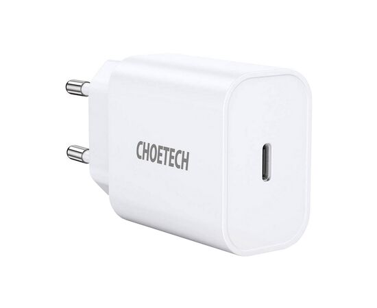 Зарядное устройство Choetech USB-C PD20W white (Q5004-V5) Зарядное устройство Choetech USB-C PD20W white (Q5004-V5)