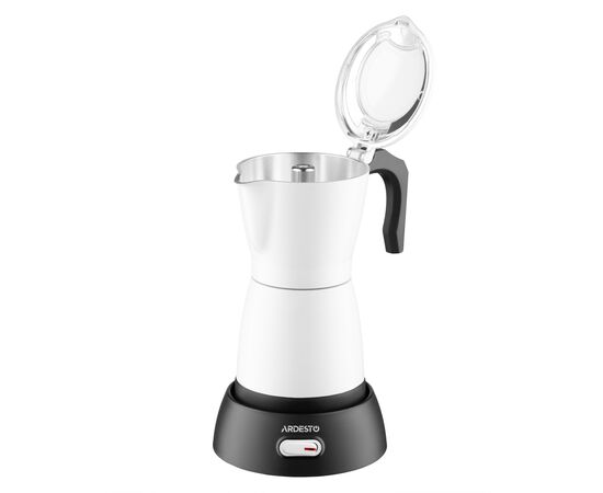 Гейзерная кофеварка Ardesto CMM-X300W, изображение 4 Гейзерная кофеварка Ardesto CMM-X300W, изображение 4
