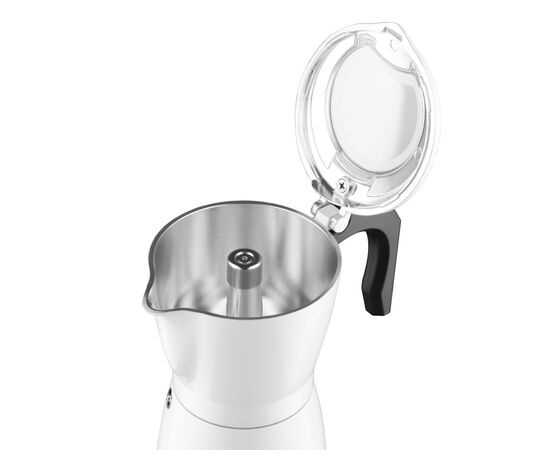 Гейзерная кофеварка Ardesto CMM-X300W, изображение 5 Гейзерная кофеварка Ardesto CMM-X300W, изображение 5