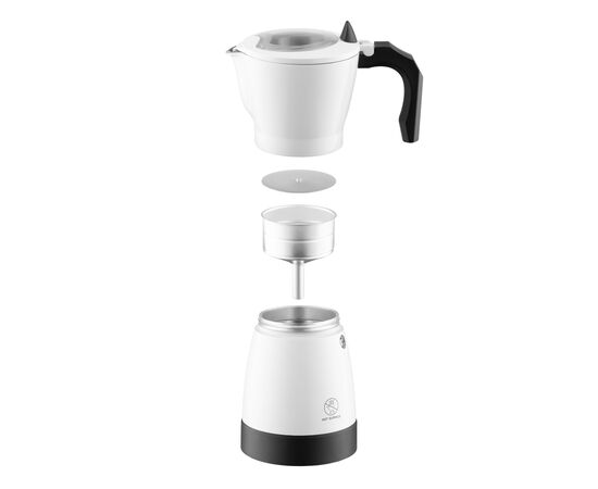 Гейзерная кофеварка Ardesto CMM-X300W, изображение 7 Гейзерная кофеварка Ardesto CMM-X300W, изображение 7