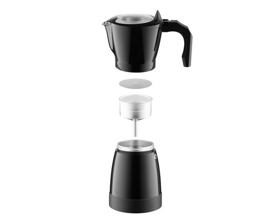 Гейзерная кофеварка Ardesto CMM-X300B, изображение 7 Гейзерная кофеварка Ardesto CMM-X300B, изображение 7