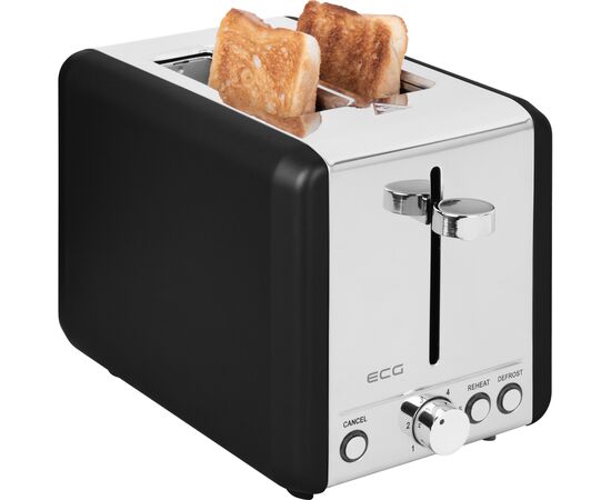 Тостер ECG ST 2708 Tradizione Nero, зображення 6 Тостер ECG ST 2708 Tradizione Nero, зображення 6