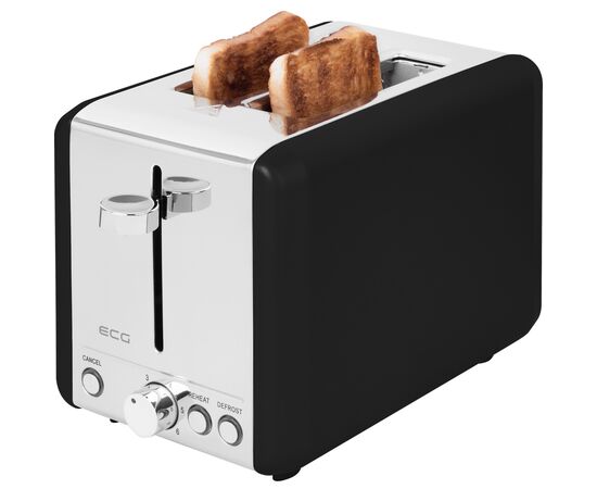 Тостер ECG ST 2708 Tradizione Nero, зображення 7 Тостер ECG ST 2708 Tradizione Nero, зображення 7