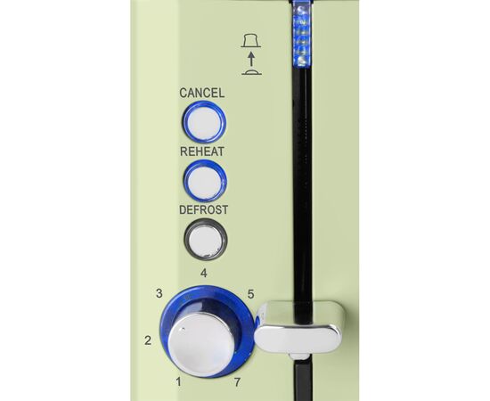 Тостер ECG ST 2766 Vintage Olive, зображення 6 Тостер ECG ST 2766 Vintage Olive, зображення 6