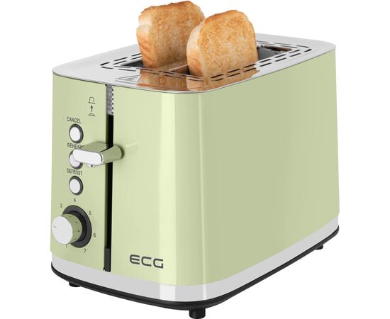 Тостер ECG ST 2766 Vintage Olive, зображення 8 Тостер ECG ST 2766 Vintage Olive, зображення 8