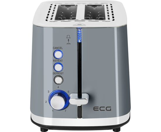 Тостер ECG ST 2766 Vintage Scuro, зображення 2 Тостер ECG ST 2766 Vintage Scuro, зображення 2