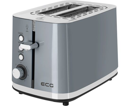 Тостер ECG ST 2766 Vintage Scuro, зображення 3 Тостер ECG ST 2766 Vintage Scuro, зображення 3