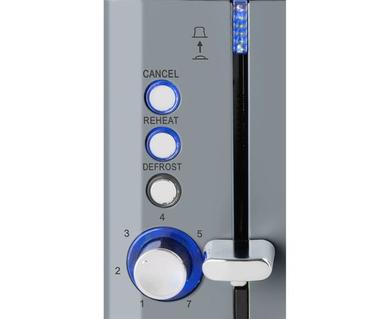 Тостер ECG ST 2766 Vintage Scuro, зображення 6 Тостер ECG ST 2766 Vintage Scuro, зображення 6