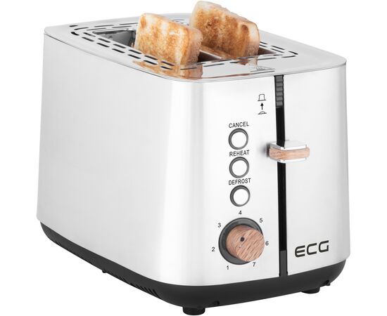 Тостер ECG ST 2767 Timber, зображення 7 Тостер ECG ST 2767 Timber, зображення 7