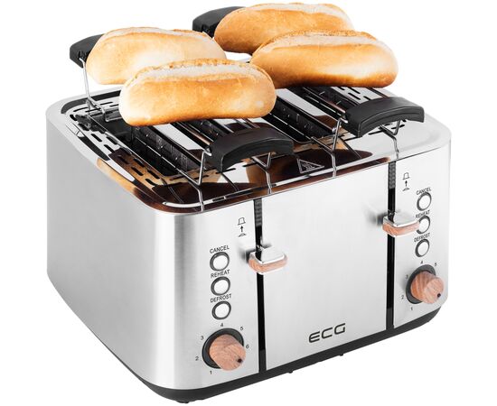 Тостер ECG ST 4767 Timber, зображення 9 Тостер ECG ST 4767 Timber, зображення 9