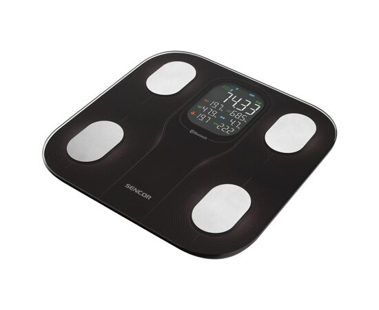 Весы напольные Sencor SBS9002BK, изображение 4 Весы напольные Sencor SBS9002BK, изображение 4