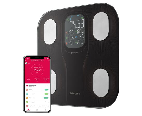 Весы напольные Sencor SBS9002BK Весы напольные Sencor SBS9002BK