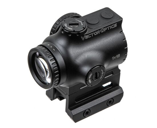 Оптичний приціл Vector Optics Paragon 1x18 X-Micro Red and Green reticle (SCPS-M10), зображення 3