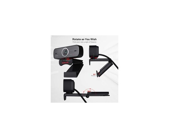 Веб-камера Redragon Hitman GW800-1 FHD (77228), зображення 5 Веб-камера Redragon Hitman GW800-1 FHD (77228), зображення 5