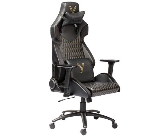 Крісло ігрове YENKEE YGC 110GD ONYX Black (63000052), зображення 2