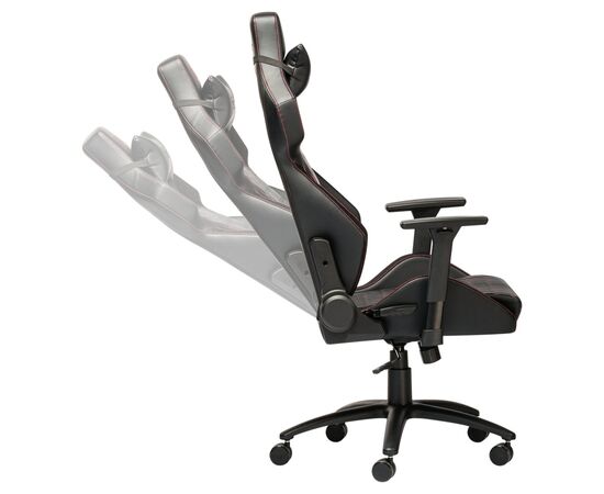 Крісло ігрове YENKEE YGC 110RD GHOST Black (63000053), зображення 3