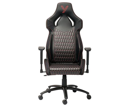 Крісло ігрове YENKEE YGC 110RD GHOST Black (63000053), зображення 4