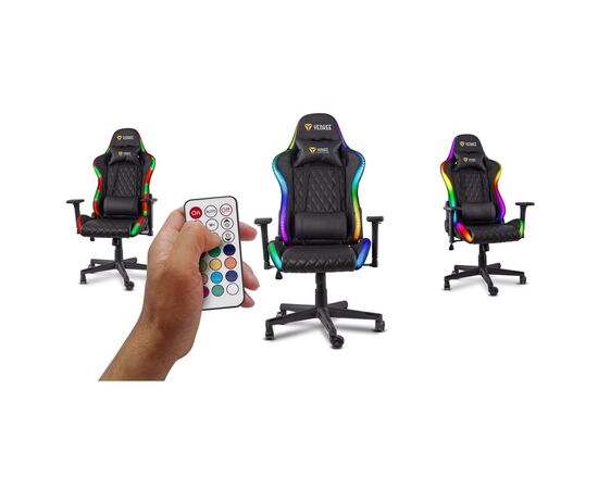 Крісло ігрове YENKEE YGC 300RGB STARDUST RGB Black (45015755), зображення 12