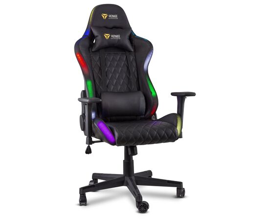 Крісло ігрове YENKEE YGC 300RGB STARDUST RGB Black (45015755), зображення 2