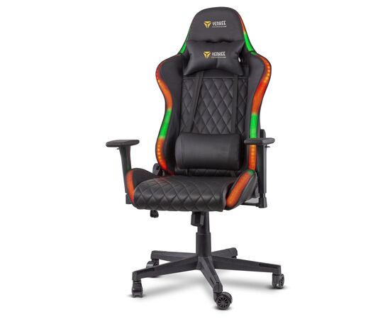 Крісло ігрове YENKEE YGC 300RGB STARDUST RGB Black (45015755), зображення 5