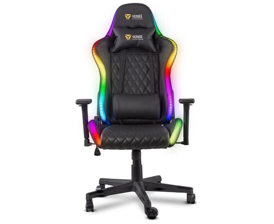 Крісло ігрове YENKEE YGC 300RGB STARDUST RGB Black (45015755)