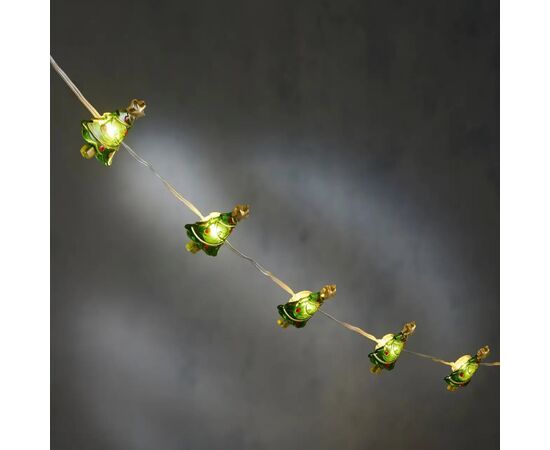 Гирлянда Luca Lighting Ялинка, струна, 1,3 м, класична біла, 10 LED 2AA, таймер (8720967822867) Гирлянда Luca Lighting Ялинка, струна, 1,3 м, класична біла, 10 LED 2AA, таймер (8720967822867)