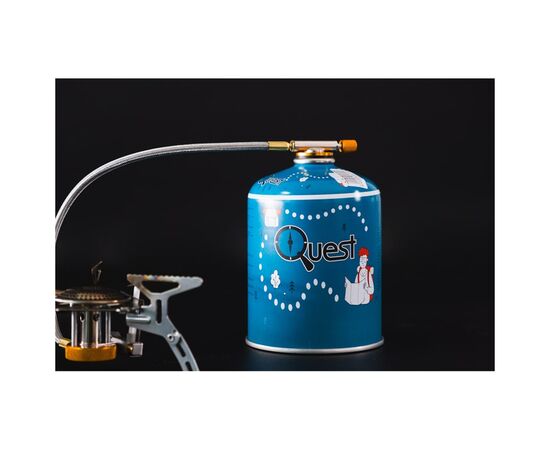 Газовый баллон Quest 450 г різьбове з'єднання (набір 12 шт) (Q-G450_12), изображение 7