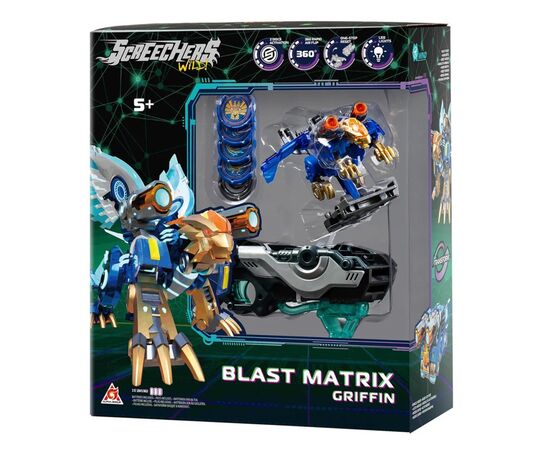 Трансформер Screechers Wild ! S5 L2 – Гріфін (EU686121), зображення 2