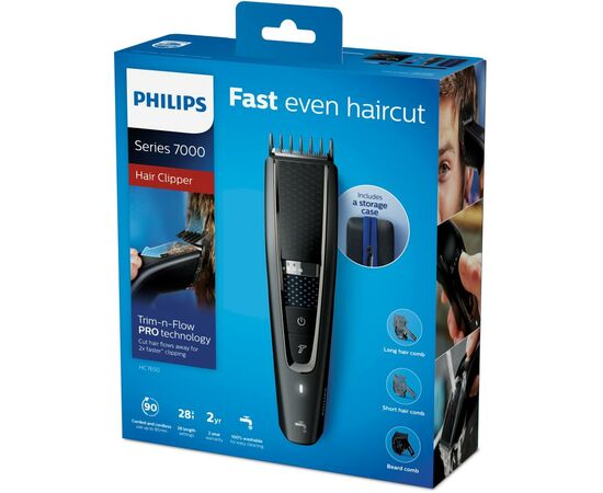 Машинка для стрижки Philips HC7650/15, изображение 7 Машинка для стрижки Philips HC7650/15, изображение 7