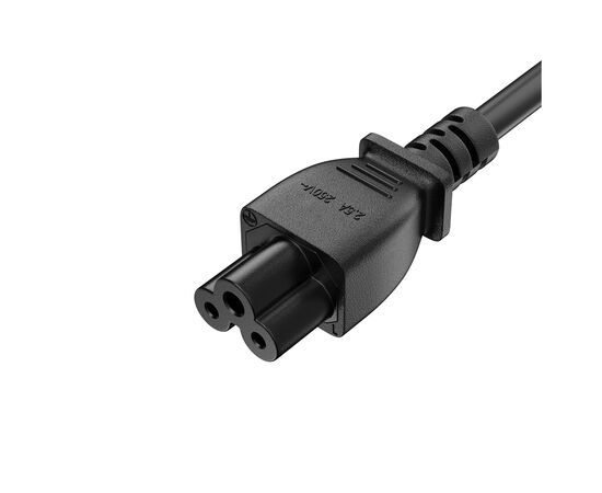 Кабель питания C5 1.8m black ColorWay (CW-CBP083-BK), изображение 3