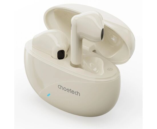 Навушники Choetech TWS Oval Beige (BH-T24-SK) Навушники Choetech TWS Oval Beige (BH-T24-SK)