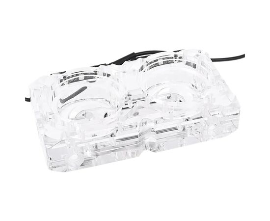 Резервуар для СРО Alphacool Eisdecke D5 dual Acryl top (13312), зображення 2