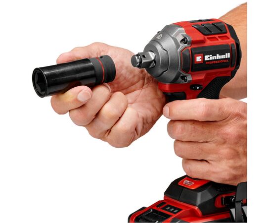 Гайковерт Einhell Professional TP-CW 18/260-C Li BL - Solo 18V, бесщеточный, 260Нм 0-2700об/мин, 0.95кг (без АКБ и (4510090), изображение 5
