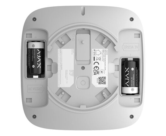 Датчик диму Ajax EN54 FireProtect Smoke/Sounder white, зображення 6 Датчик диму Ajax EN54 FireProtect Smoke/Sounder white, зображення 6