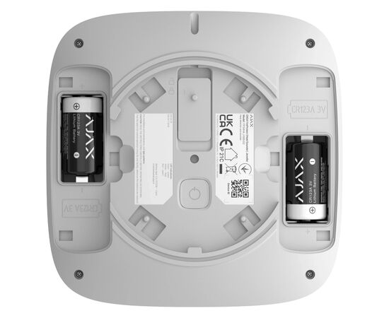 Датчик диму Ajax EN54 FireProtect Heat/Sounder white, зображення 6 Датчик диму Ajax EN54 FireProtect Heat/Sounder white, зображення 6