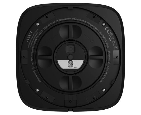 Сирена Ajax EN54 FireProtect Sounder black, зображення 4 Сирена Ajax EN54 FireProtect Sounder black, зображення 4