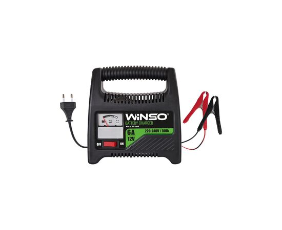 Зарядное устройство для автомобильного аккумулятора WINSO 12В.Макс. струм підзарядки 6А.Макс.Емн 80Ah (139160) Зарядное устройство для автомобильного аккумулятора WINSO 12В.Макс. струм підзарядки 6А.Макс.Емн 80Ah (139160)