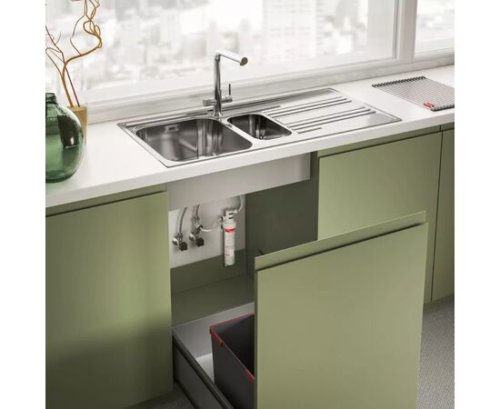 Смеситель Franke Lina L Clear Water (120.0730.779), изображение 2 Смеситель Franke Lina L Clear Water (120.0730.779), изображение 2