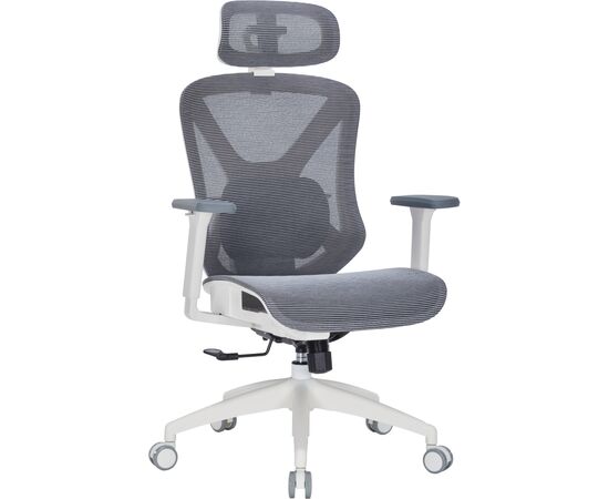 Офісне крісло OfficePro Atlas OC630-W-DG-DG (OC630-W-DG-DG), зображення 2 Офісне крісло OfficePro Atlas OC630-W-DG-DG (OC630-W-DG-DG), зображення 2