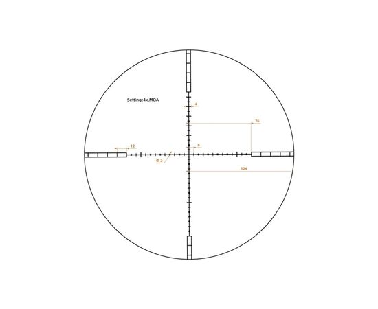 Оптичний приціл Vector Optics ZOD 1-4x20 (25.4 мм) SFP VMD-2 (OPSL18), зображення 2