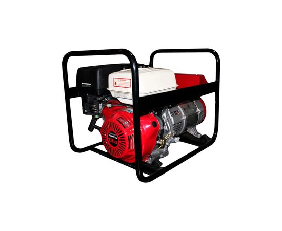 Генератор Carod CTH-6AM 3ф 220V/380V, 6kW, двиг.HONDA GX390 4-х такт., бензин, руч.стартер (CTH-6AM), зображення 3